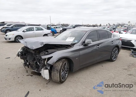 2015 Infiniti Q50 Sport z USA, uszkodzony, nr VIN JN1BV7AR4FM402379